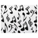 Musical Notes Scrapbook Paper letterhead
