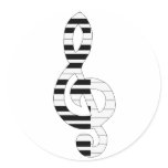 musical notes sticker