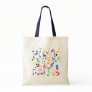 Musical Notes Tote Bag - Multi