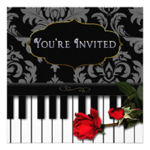 MUSICAL/PIANO INVITATION - MULTI PURPOSE