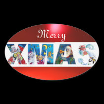 MUSICAL SANTA  XMAS PARTY / PENGUIN'S SERENADE stickers