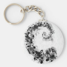 Musical Spiral Keychains