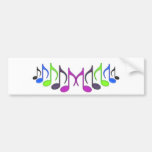 Musical Symbol "M" Bumper Stickers