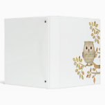 Musical Tree Owl Binder