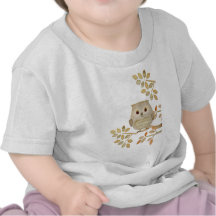 Musical Tree Owl T Shirt