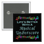 Musical Underscore Button