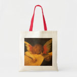 Musician Angel by Rosso Fiorentino, Vintage Art Canvas Bag