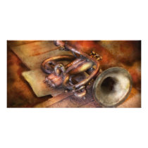 Musician - Horn - Toot my horn Photo Cards
