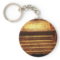 Musician - Organist - The Pipe Organ Key Chains