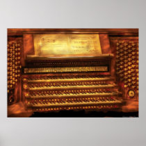 Musician - Organist - The Pipe Organ Print