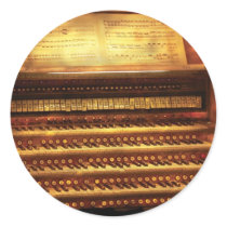 Musician - Organist - The Pipe Organ Stickers