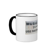 Musicians Please Use Back Door Coffee Mug