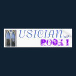 Musicians Rock bumper stickers