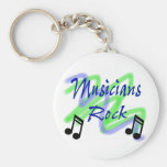 Musicians Rock Key Chain