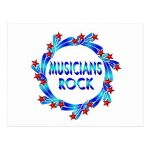 Musicians Rock Red Stars