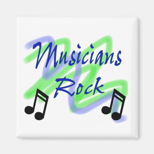 Musicians Rock Refrigerator Magnets