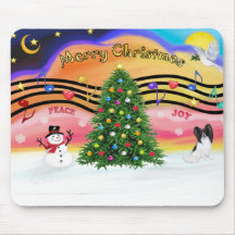 Musique 2 de Noël - Papillon Tapis De Souris