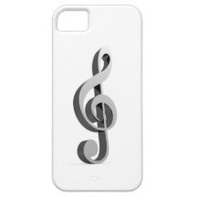 Musique, chanson, douce coque Case-Mate iPhone 5