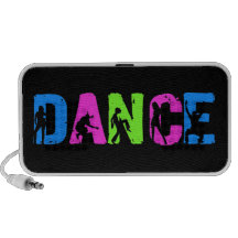 Musique de danse - couleurs de bruit de hip hop haut-parleurs iPod