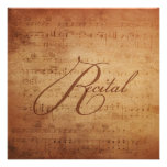 Musique de feuille musicale d'antiquité de considé bristols