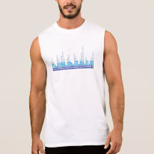 Musique d'égaliseur t-shirt