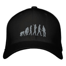 Musique rock d'évolution de musicien d'évolution d casquettes de baseball brodées
