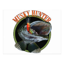 Musky hunter 7 post card