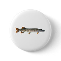 Musky - Muskellunge Pinback Button