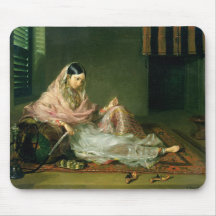 Muslim Lady Reclining, 1789 (oil on canvas) Mouse Pads