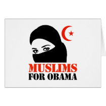 Muslims for Obama Cards