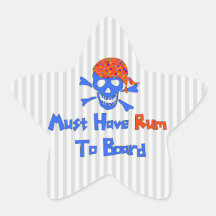Must Have Rum Star Sticker