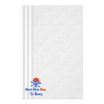 Must Have Rum Stationery Design