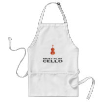 Must Play Cello Apron