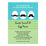 Mustache Easter Eggs Invitation