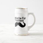 Mustache For President Mugs