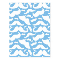 Mustache postcards