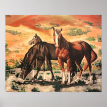 Mustang Family Poster