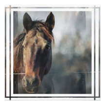 Mustang Horse Invitation