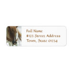 Mustang Horse Return Address Label