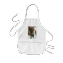 Mustang Wild Horse Kid's Apron
