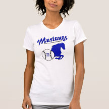 Mustangs Baseball T-shirts