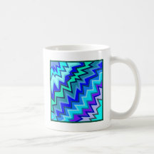 Muster Zickzack pattern zig zag Tassen