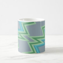 Muster Zickzack pattern zig zag Tee Tasse