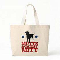 Mutts Against Mitt Tote Bags