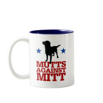 Mutts Against Mitt Coffee Mugs