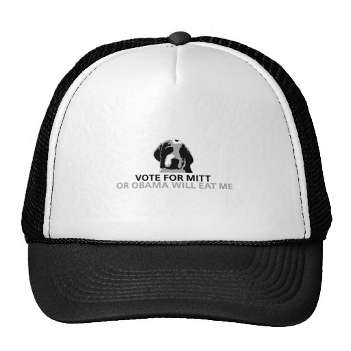 MUTTS-FOR-ROMNEY CASQUETTES DE CAMIONNEUR