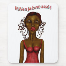 Mwen ja bwe asse tapis de souris