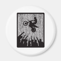 MX HAZY RUNNER FRIDGE MAGNET