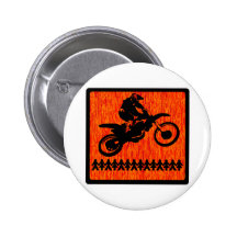 MX JUMP BLAZE PINBACK BUTTON