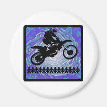 MX NEW LINED REFRIGERATOR MAGNET
